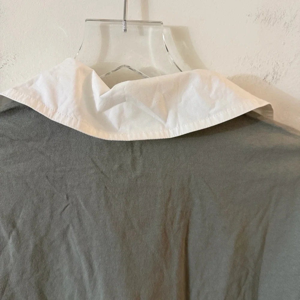 NWT Everlane The Organic‎ Cotton Polo Dress in Clay Size XS